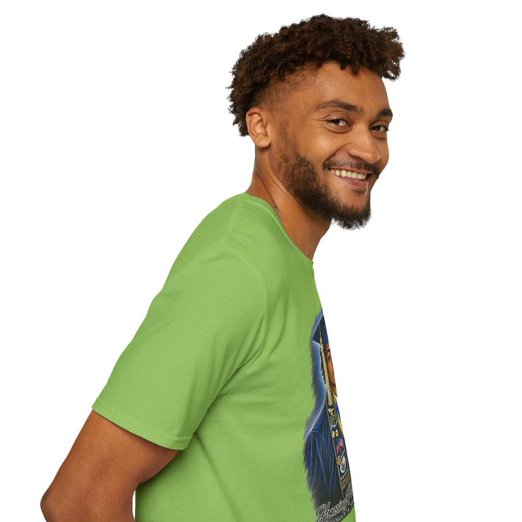 Portrait Front and Back - In Memory of Pierre Damas Bel T-Shirt