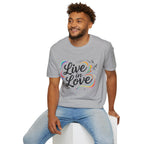 Live in Love Inspirational T-Shirt