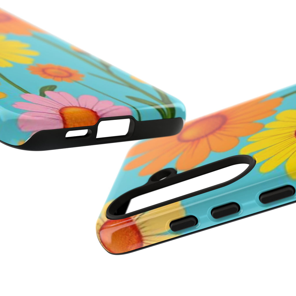 Floral Daisy Tough Case for Android