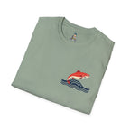 Jumping Salmon Native Pride Softstyle Unisex T-shirt