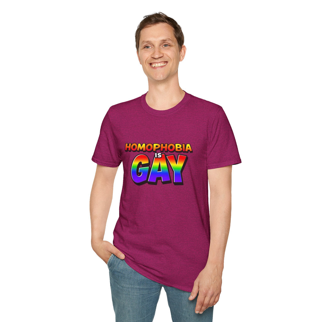 Homophobia Is Gay Graphic T-Shirt