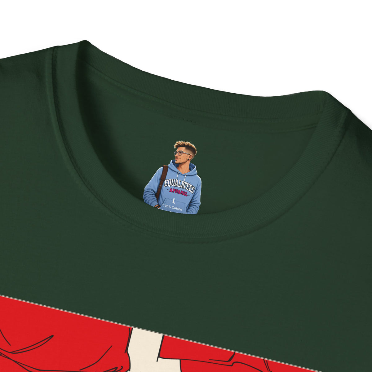 Red Jeans by Audrey Pride Tree Las Vegas T-Shirt