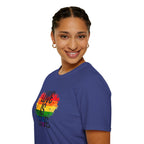 Pride Love Is Love Unisex Softstyle T-Shirt - EqualiTees.Me