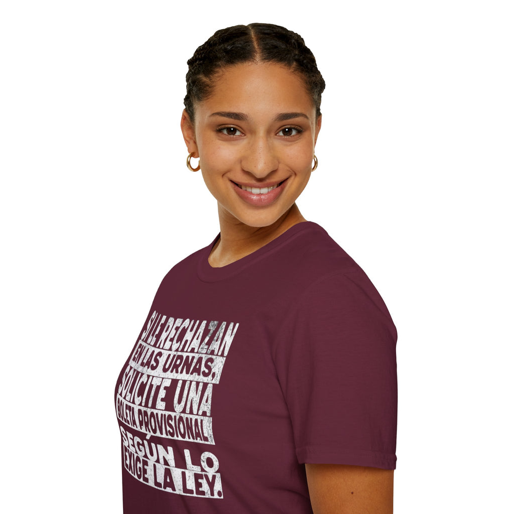 Know Your Rights Voting Spanish T-Shirt