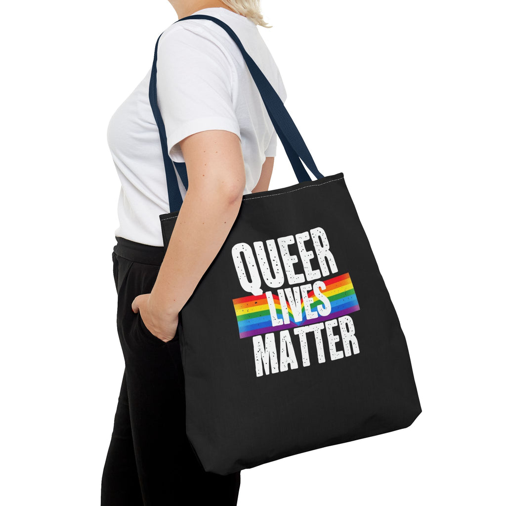 Queer Lives Matter Tote Bag