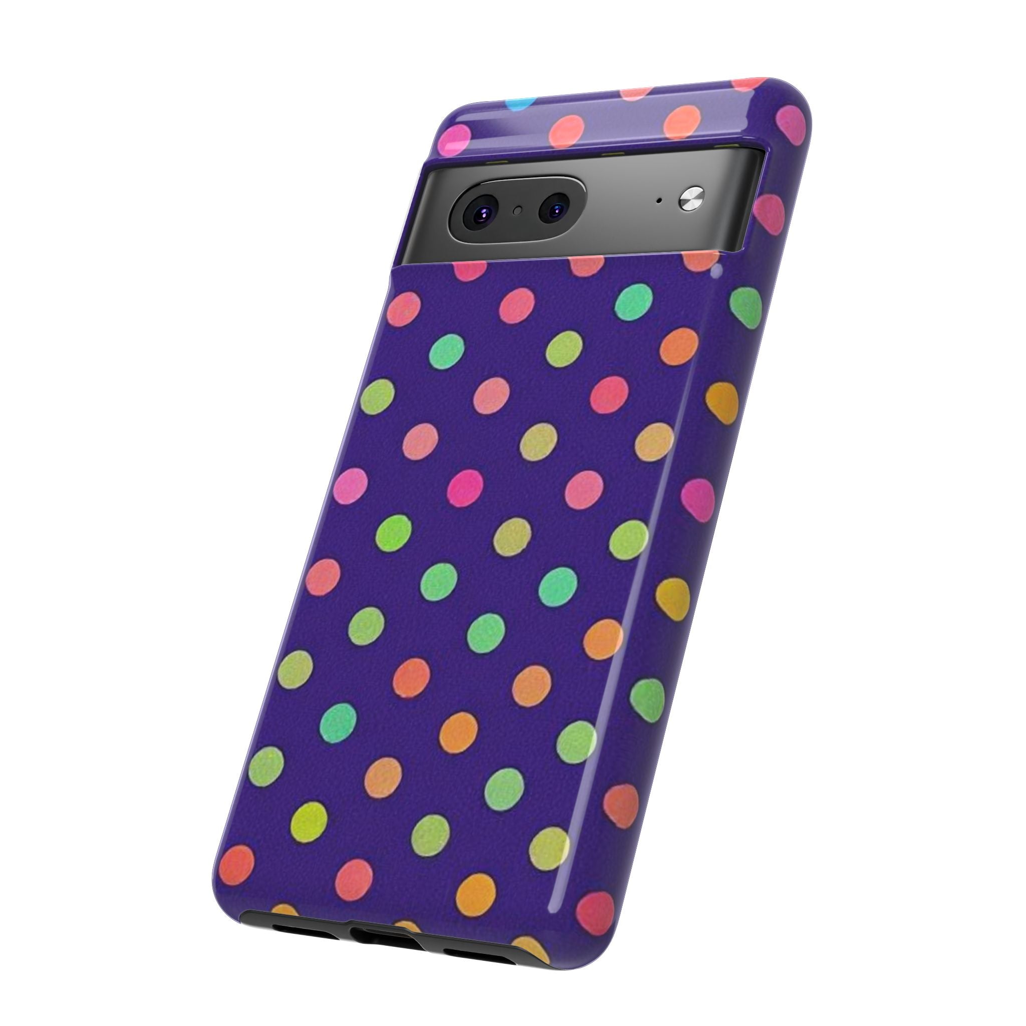 Colorful Polka-Dot Tough Case for Android