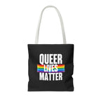 Queer Lives Matter Tote Bag
