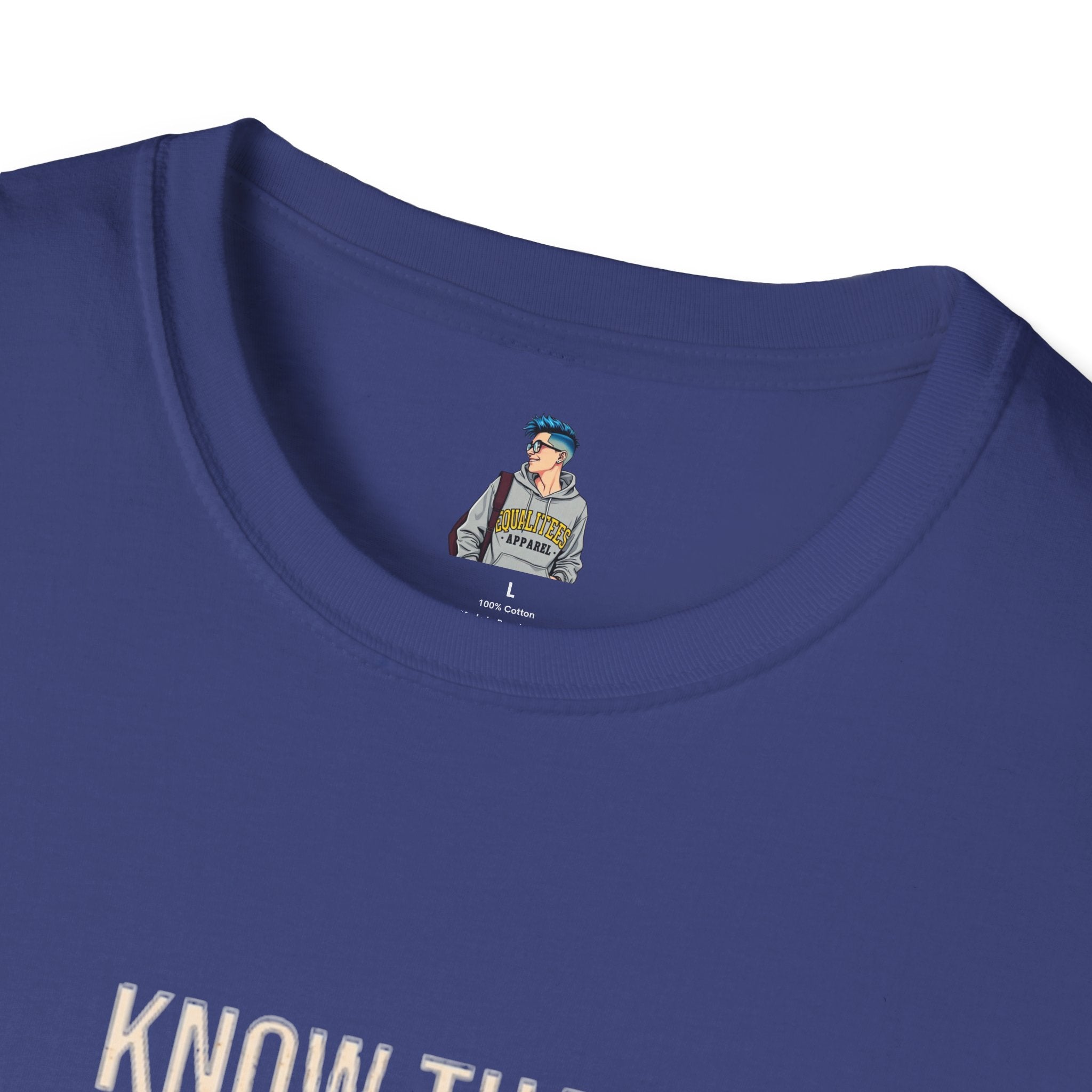 Safety Pin Know That You Are Loved Inspirational Tee Unisex Softstyle T-Shirt