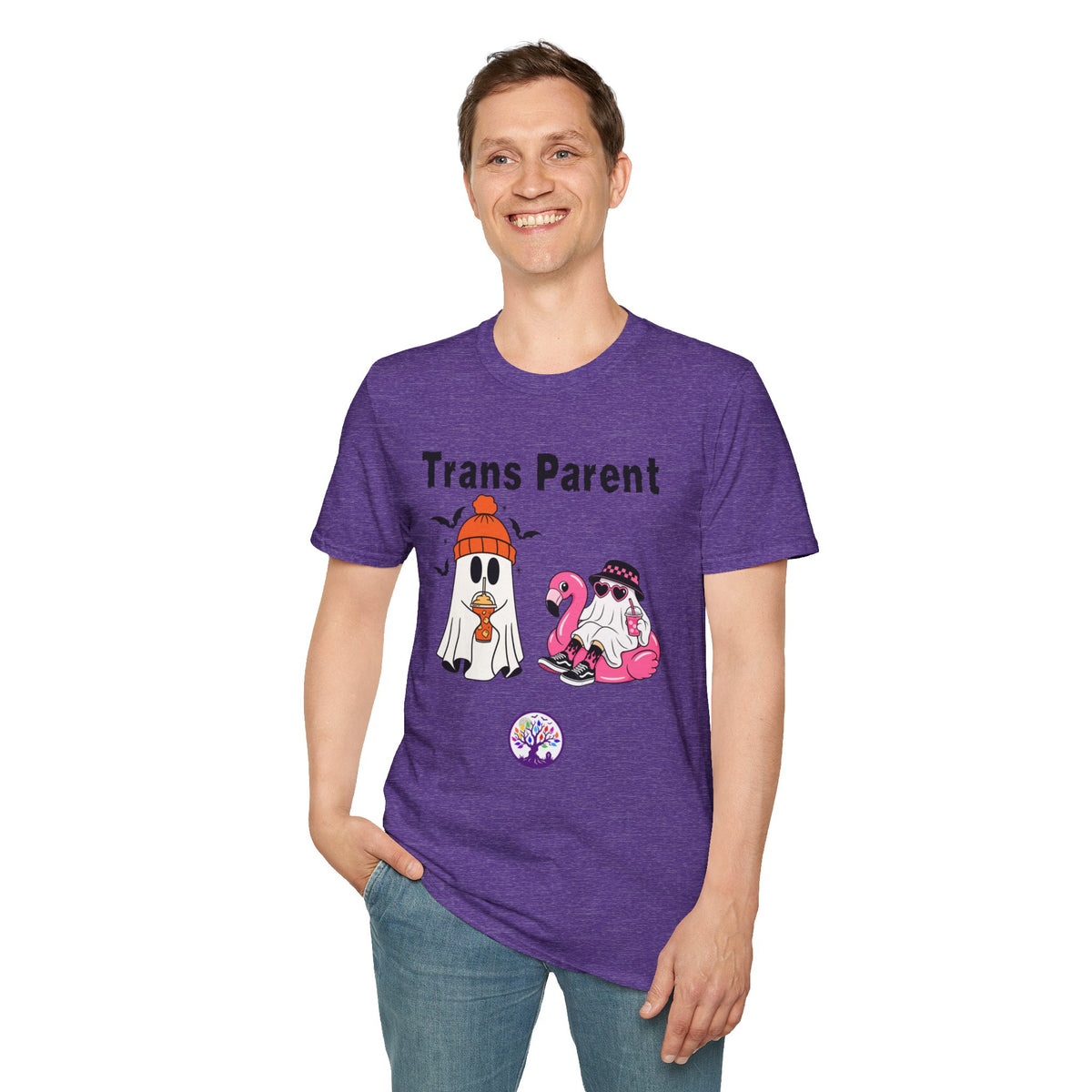 Trans Parent 6 Halloween Pride Tree Las Vegas T-Shirt