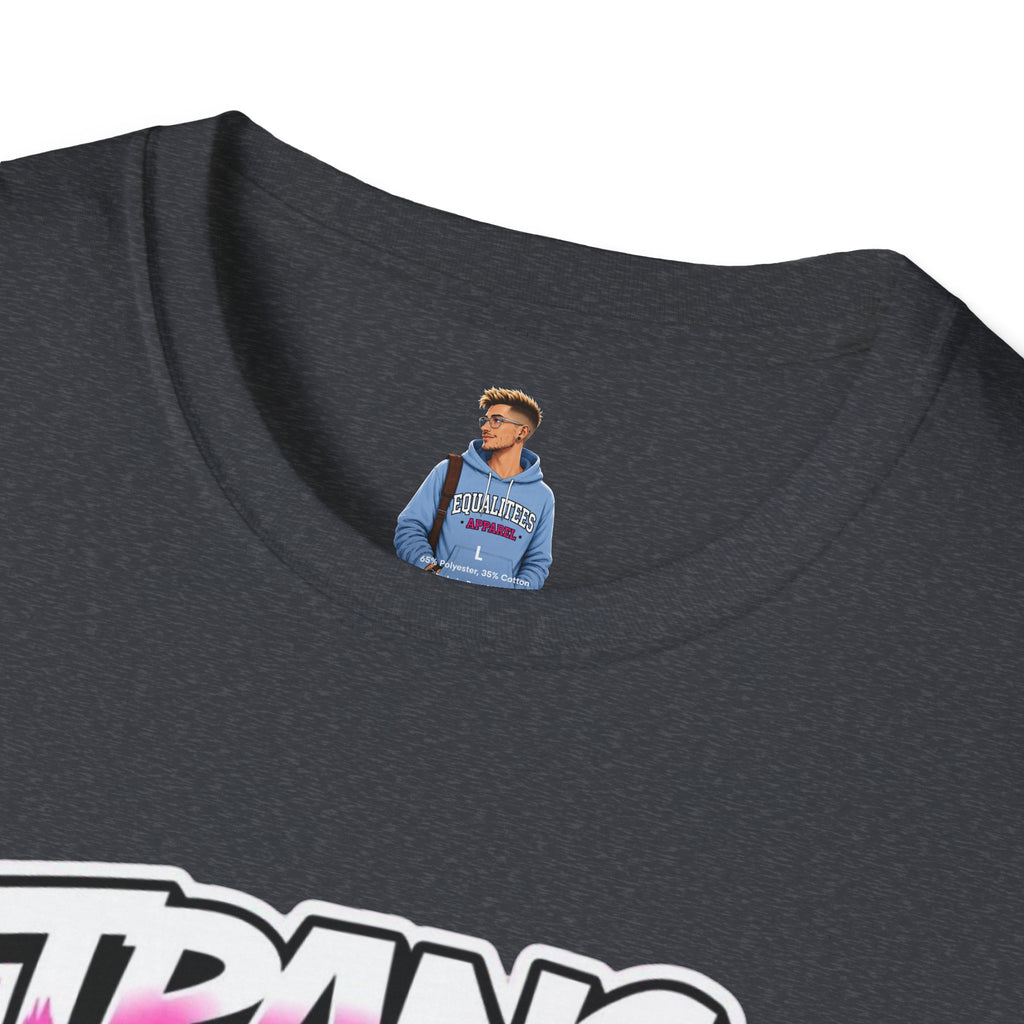 Trans Kids Exist Unisex Softstyle T-Shirt