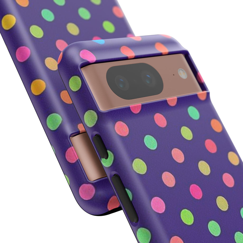 Colorful Polka-Dot Tough Case for Android