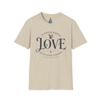 Love Is Never Wrong T-Shirt — LGBTQ+ Pride Heart Tee
