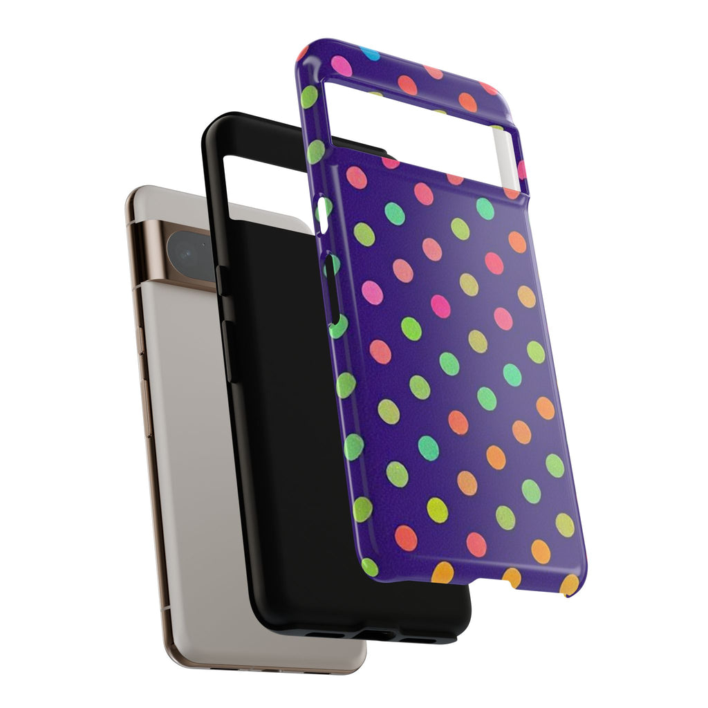 Colorful Polka-Dot Tough Case for Android