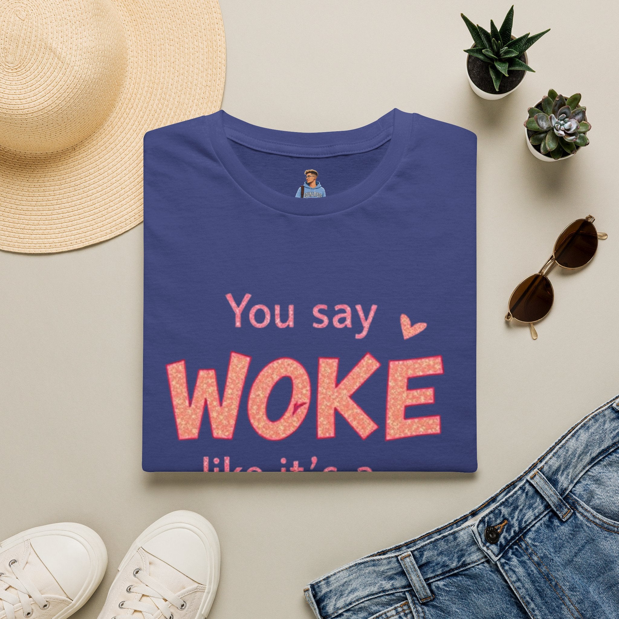 Woke is Empathy T-Shirt - Bold Statement Tee for Everyday Activists