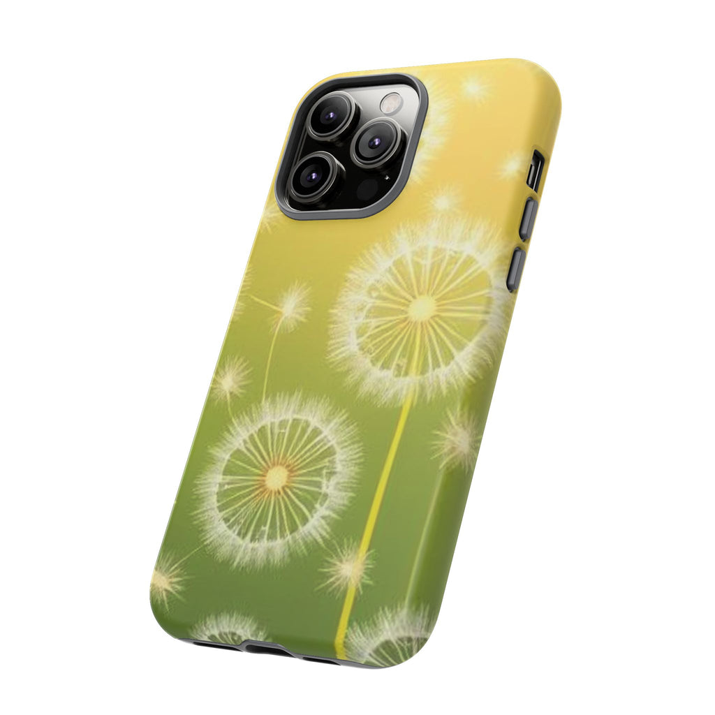 Dandelion Breeze Tough Phone Case for iPhone