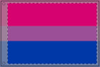 Double Sided Bisexual Pride Flag - Celebrate Inclusivity and Support LGBTQ+ Pride