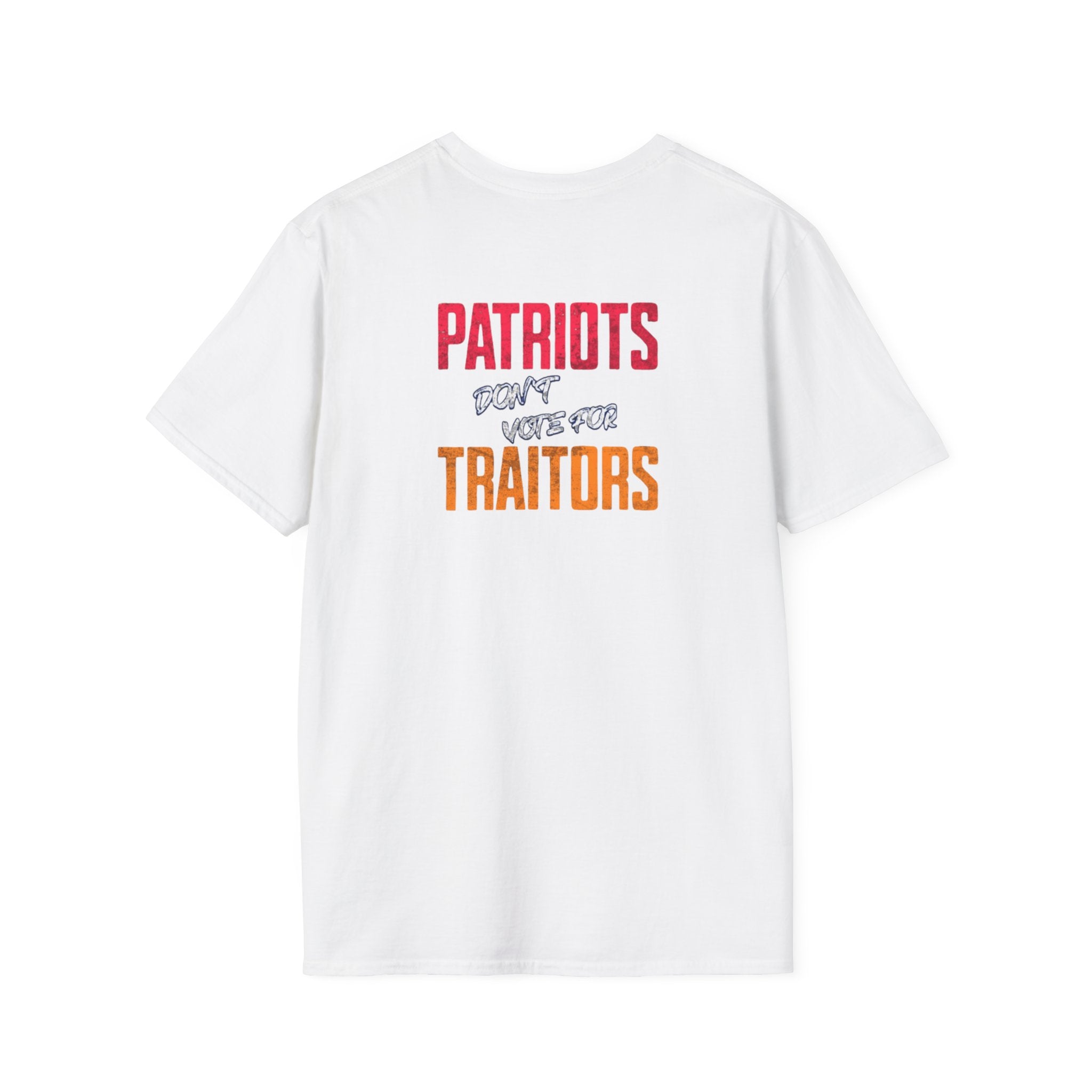 Americans Against MAGA Red Patriots Unisex Softstyle T-Shirt