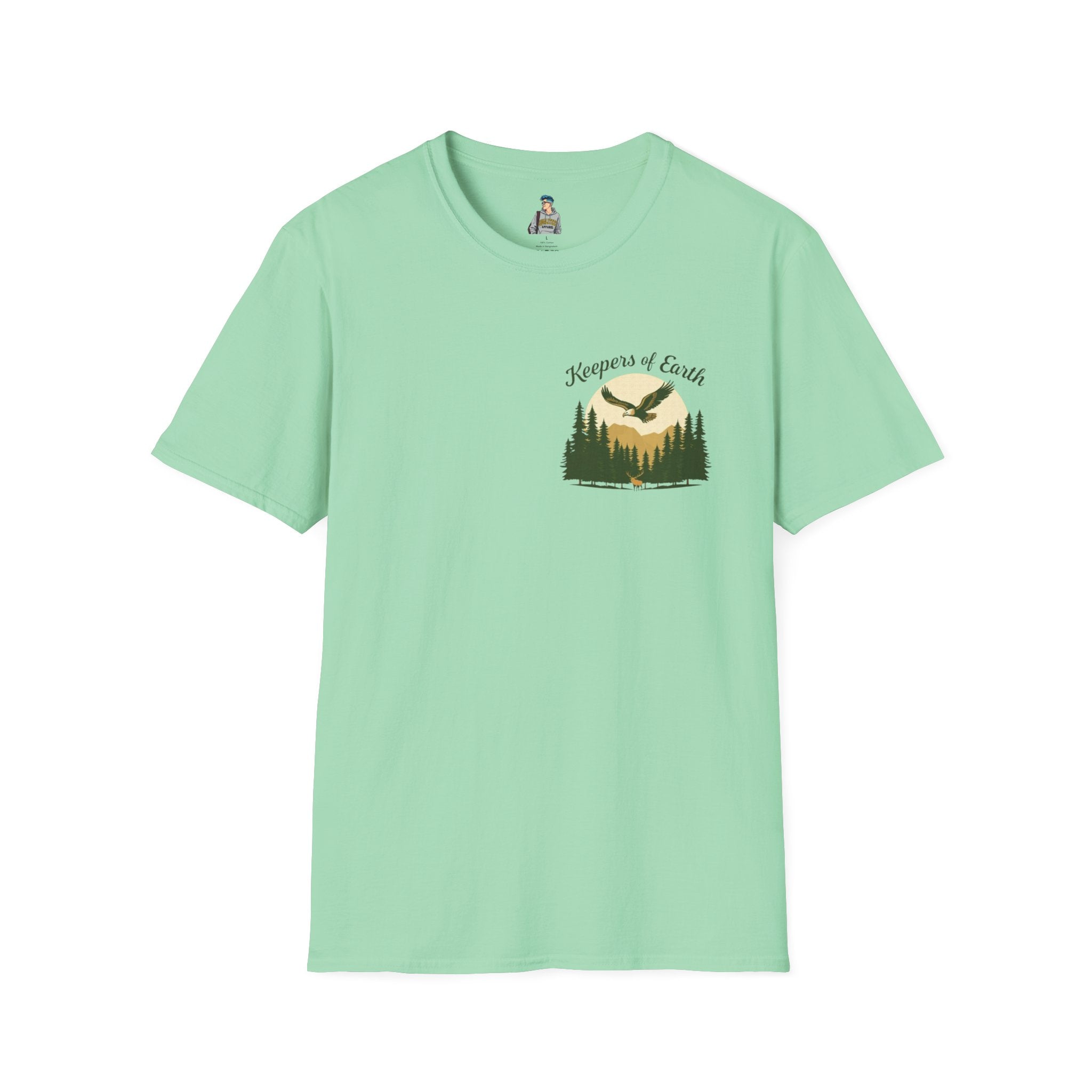 Keepers of the Earth Eagle and Elk T-shirt