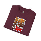 Unisex Softstyle T-Shirt - "Black History is Now" Inspirational Tee