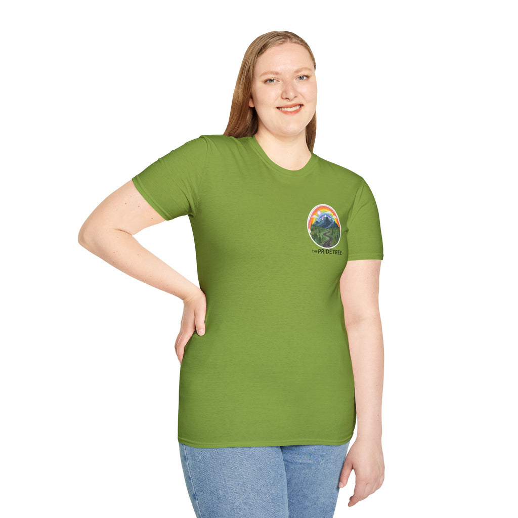 Pride Tree Las Vegas Mountain Graphic T-Shirt