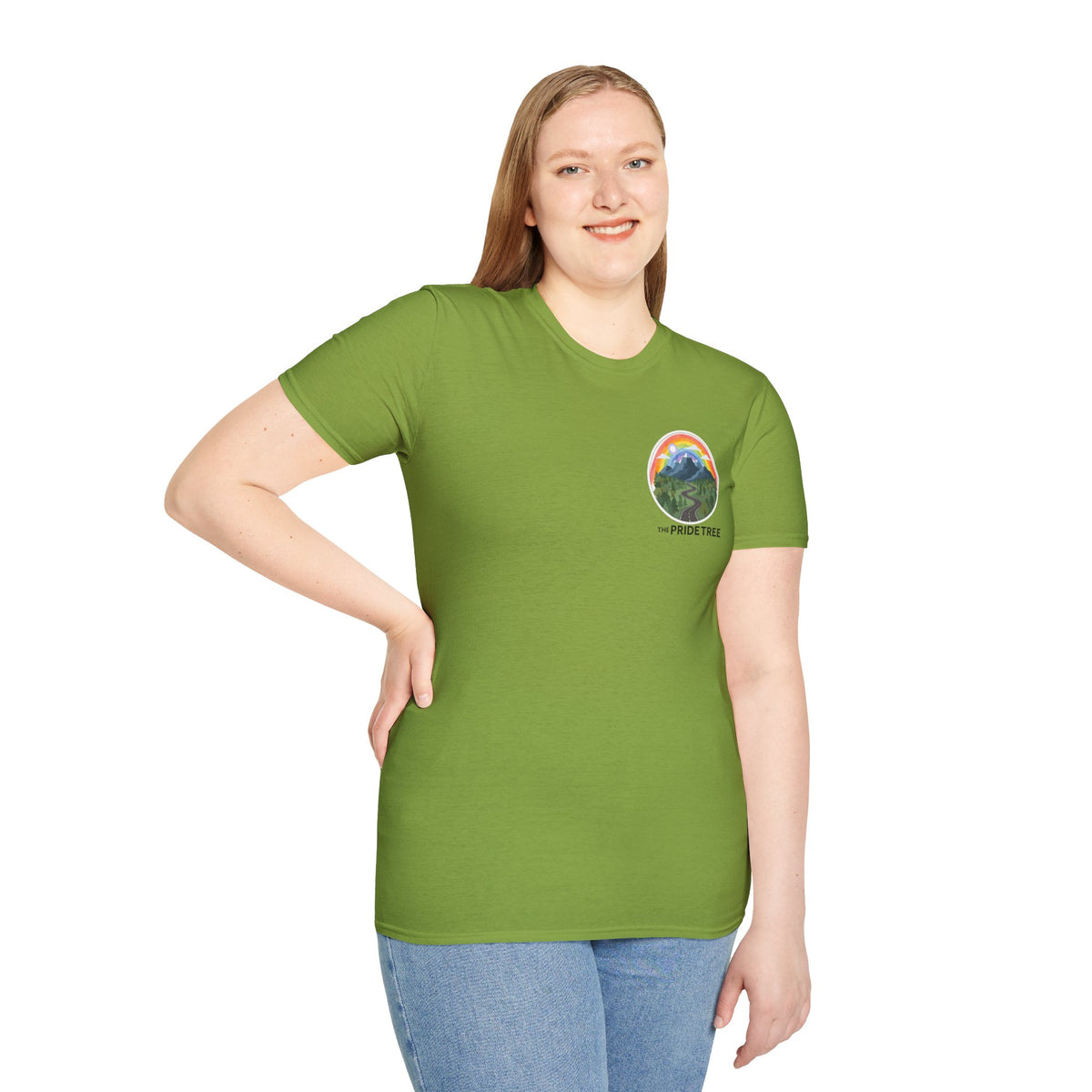 Pride Tree Las Vegas Mountain Graphic T-Shirt