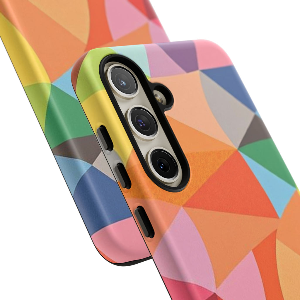 Colorful Geometric Tough Case for Android