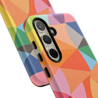 Colorful Geometric Tough Case for Android