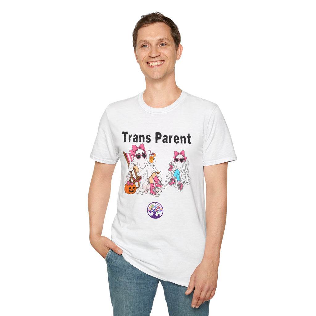 Trans Parent 1 Halloween Pride Tree Las Vegas T-Shirt