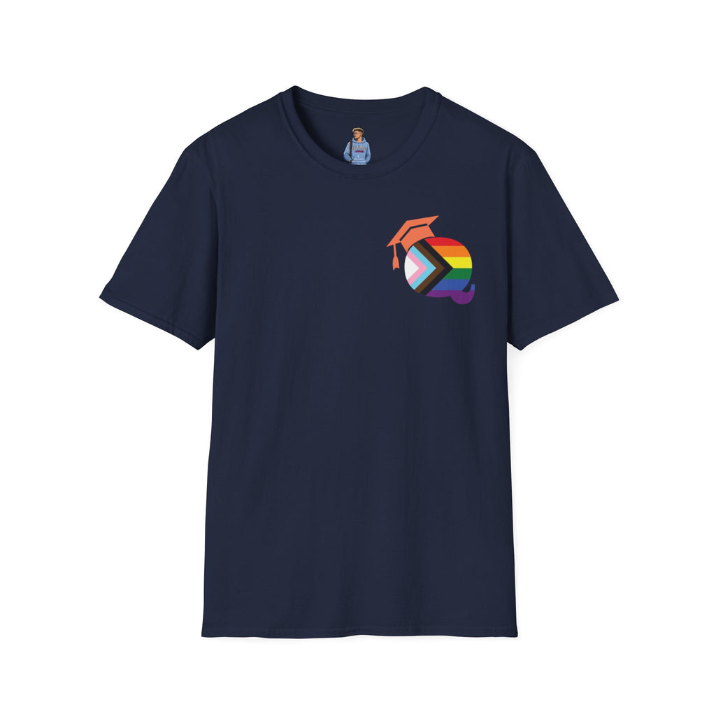 TWQ - Teaching While Queer Unisex Softstyle Logo T-shirt