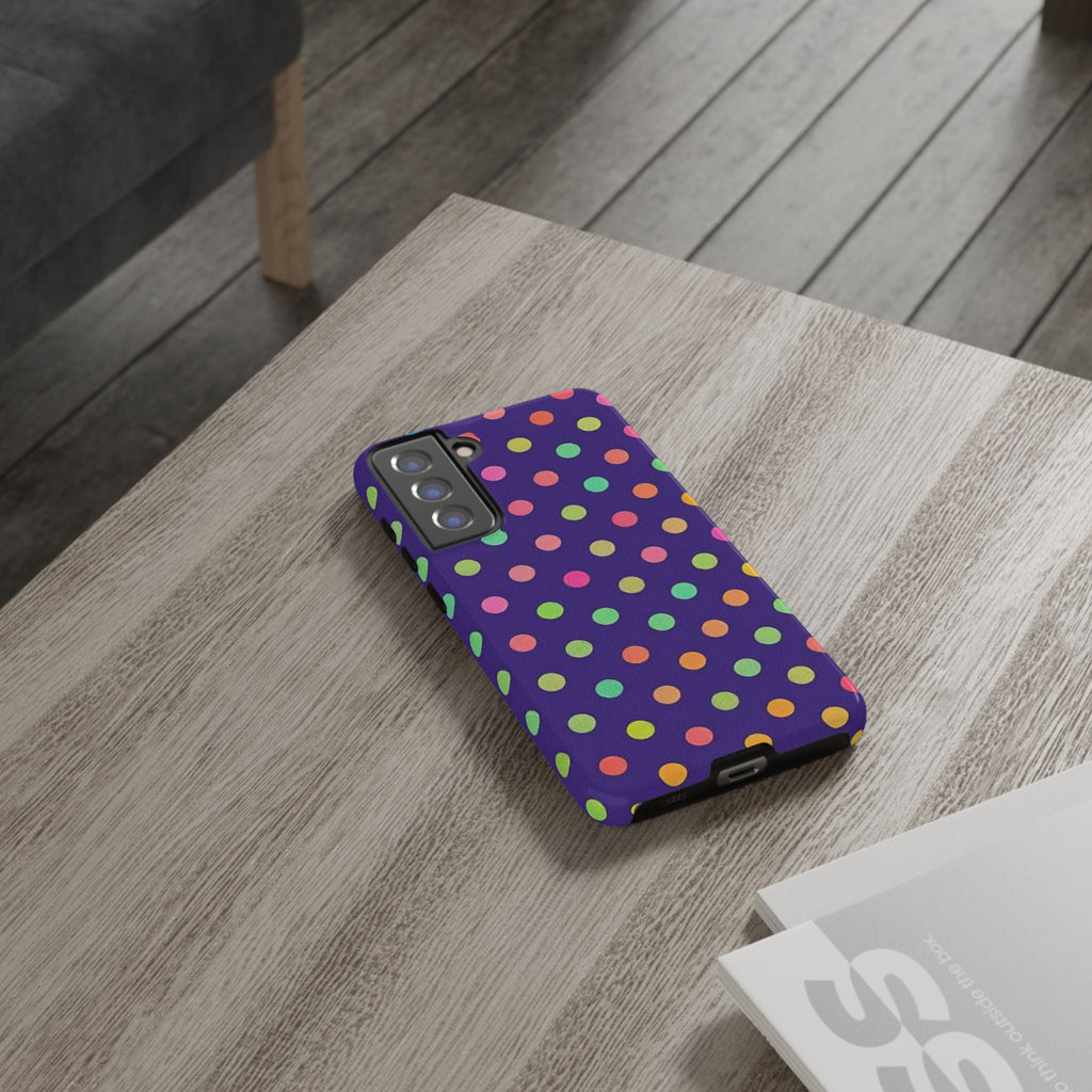 Colorful Polka-Dot Tough Case for Android