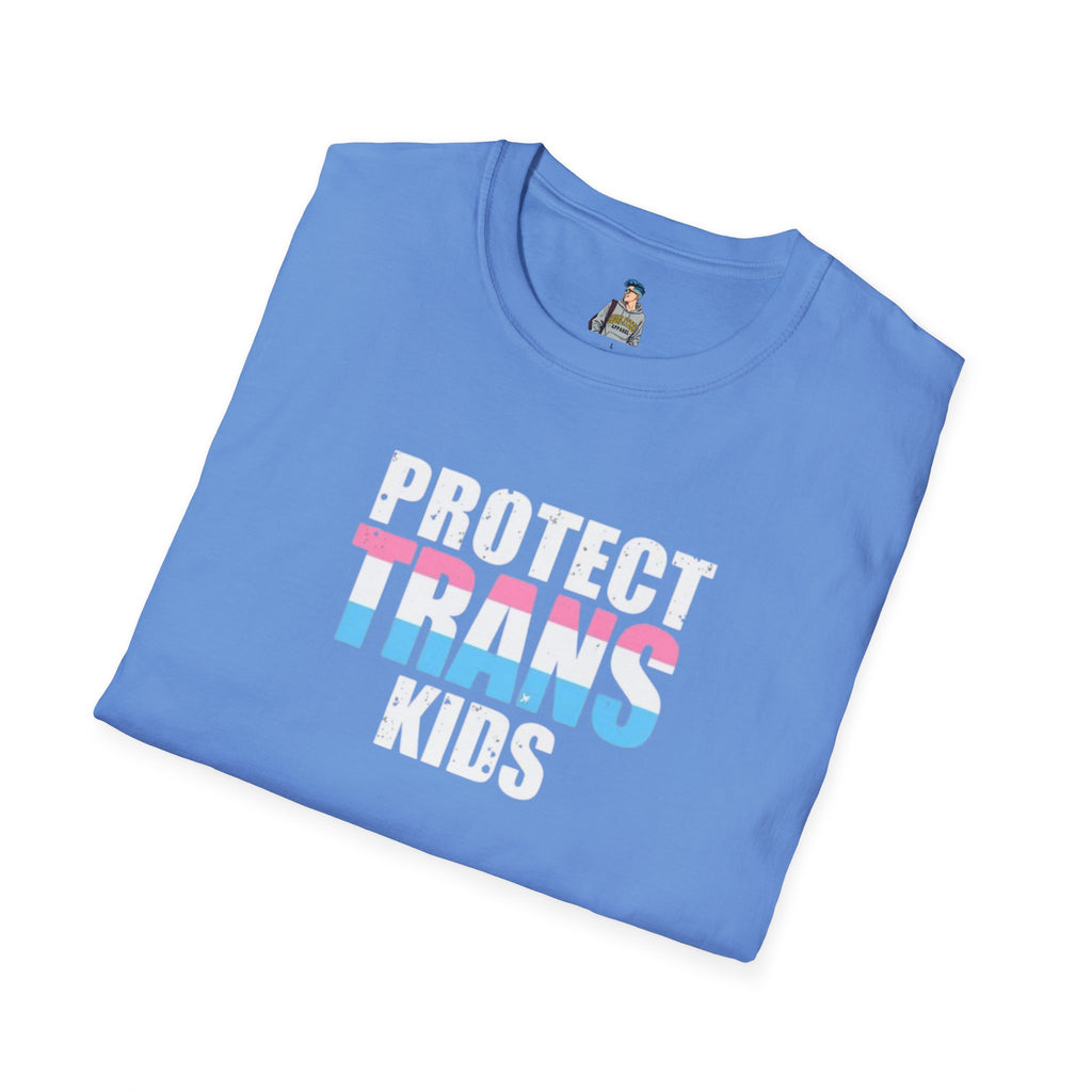 Unisex Softstyle T-Shirt - PROTECT TRANS KIDS