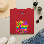 Queer Kids Matter Unisex Softstyle T-Shirt - Celebrate Inclusivity & Pride