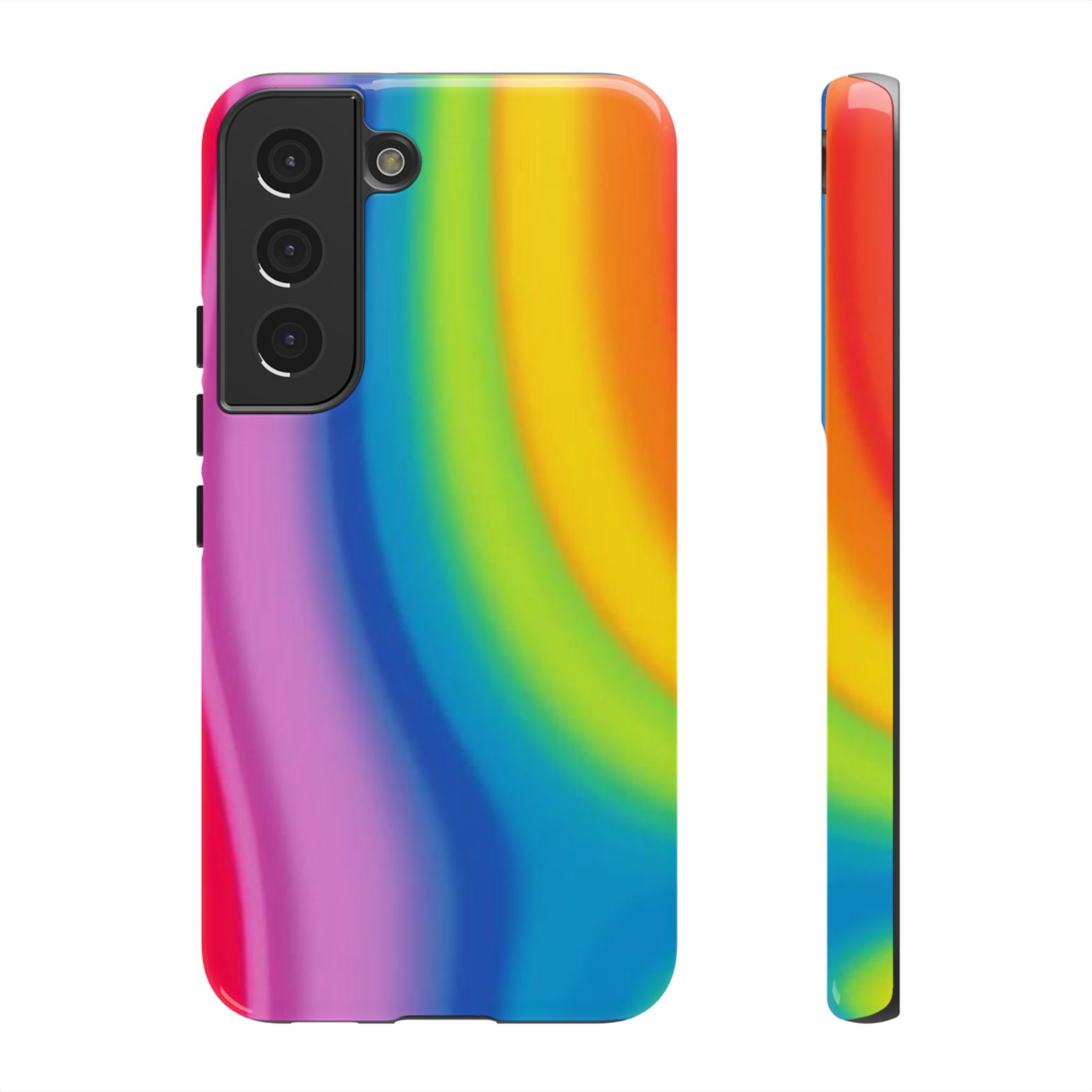 Rainbow Swirl Tough Case for Android