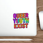 Die-Cut Stickers - QUEER YOUTH EXIST