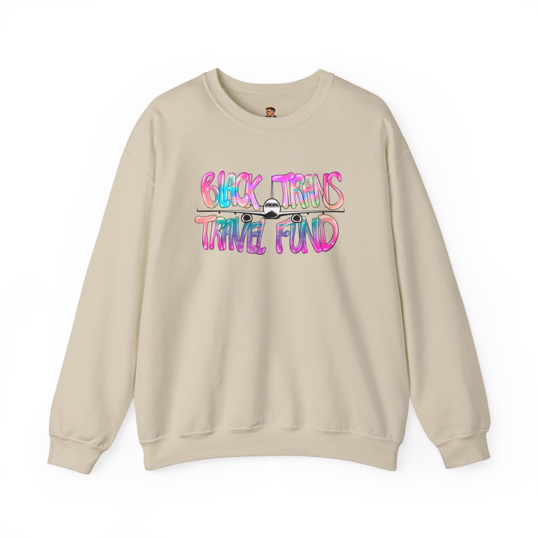 BTTF - Black Trans Travel Fund Unisex Crewneck Sweatshirt