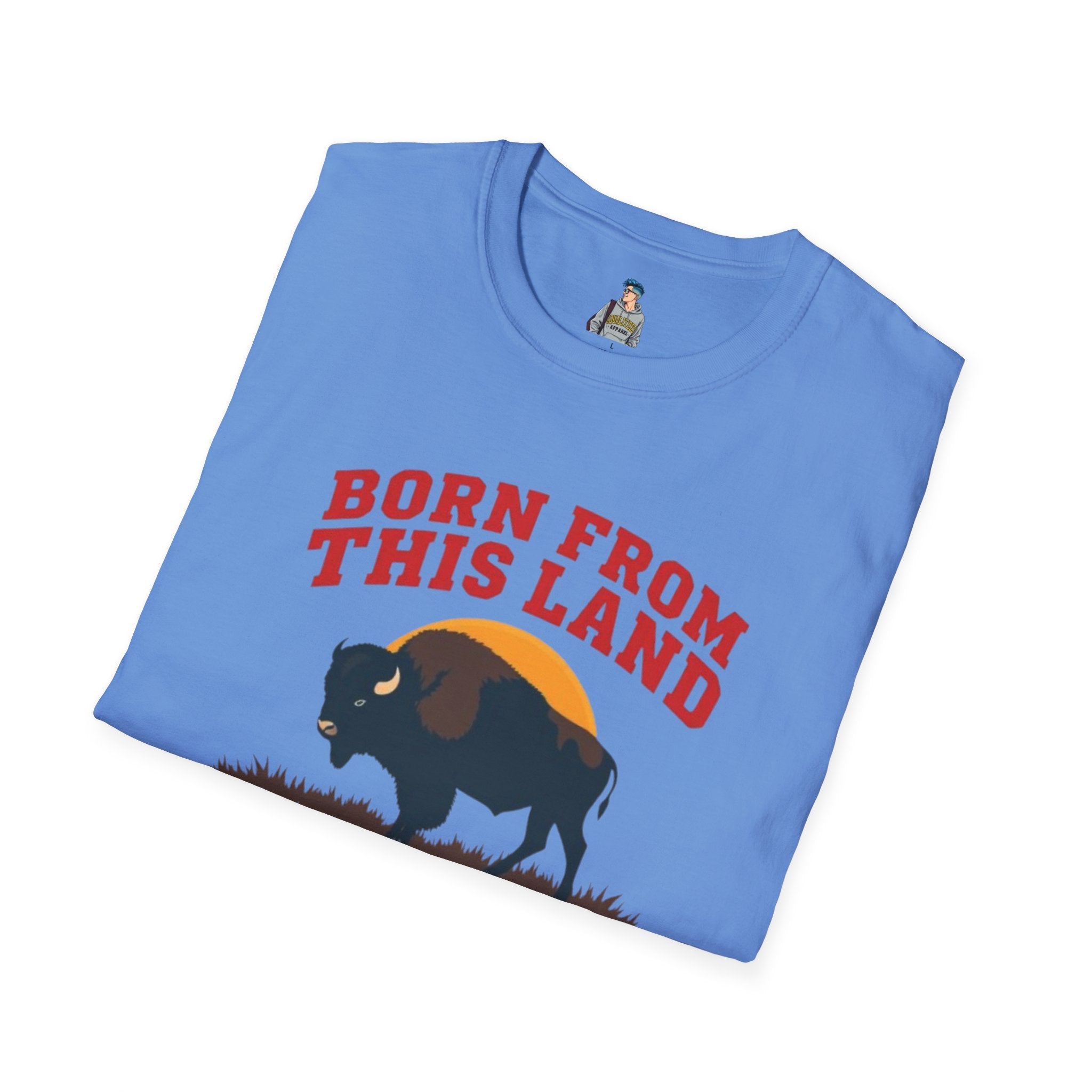 Born From this Land Native and Proud T-Shirt