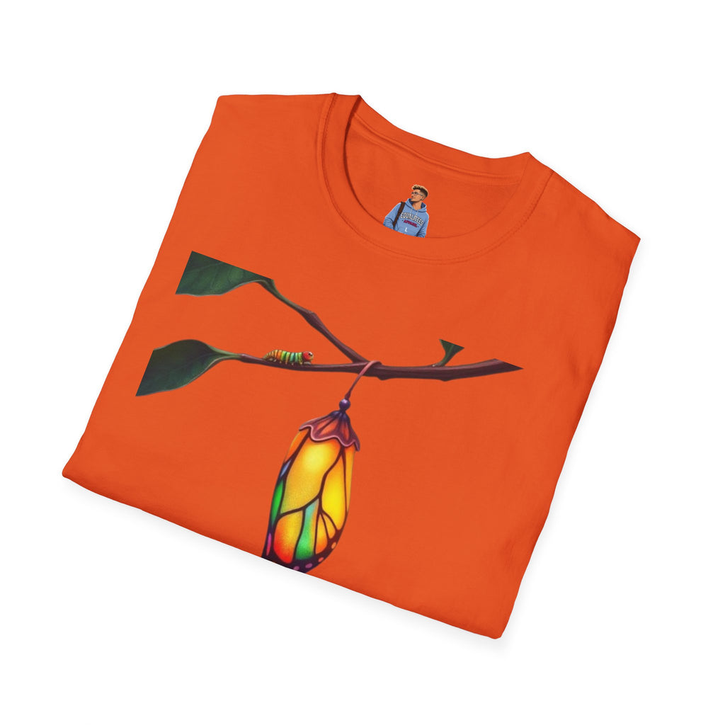 Rainbow Butterfly Cocoon Pride T-Shirt