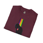 Unisex Softstyle T-Shirt - LGBTQ+ Empowerment T-Shirt: Conversion Therapy is Torture & We All Belong