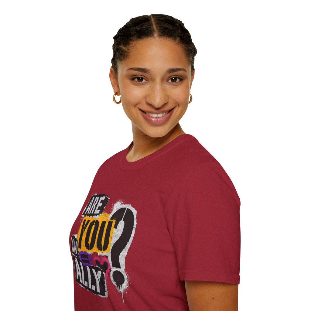 Are You An Ally? Graphic T‑Shirt — Pride & Allyship Tee