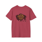 Buffalo Spiral Design Unisex Softstyle T-shirt