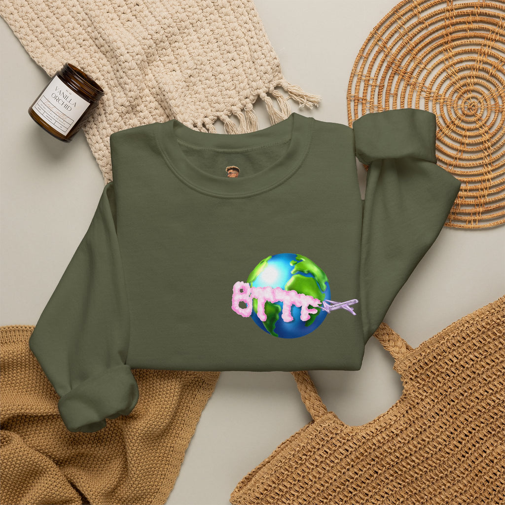 BTTF - Black Trans Travel Fund Unisex Crewneck Sweatshirt