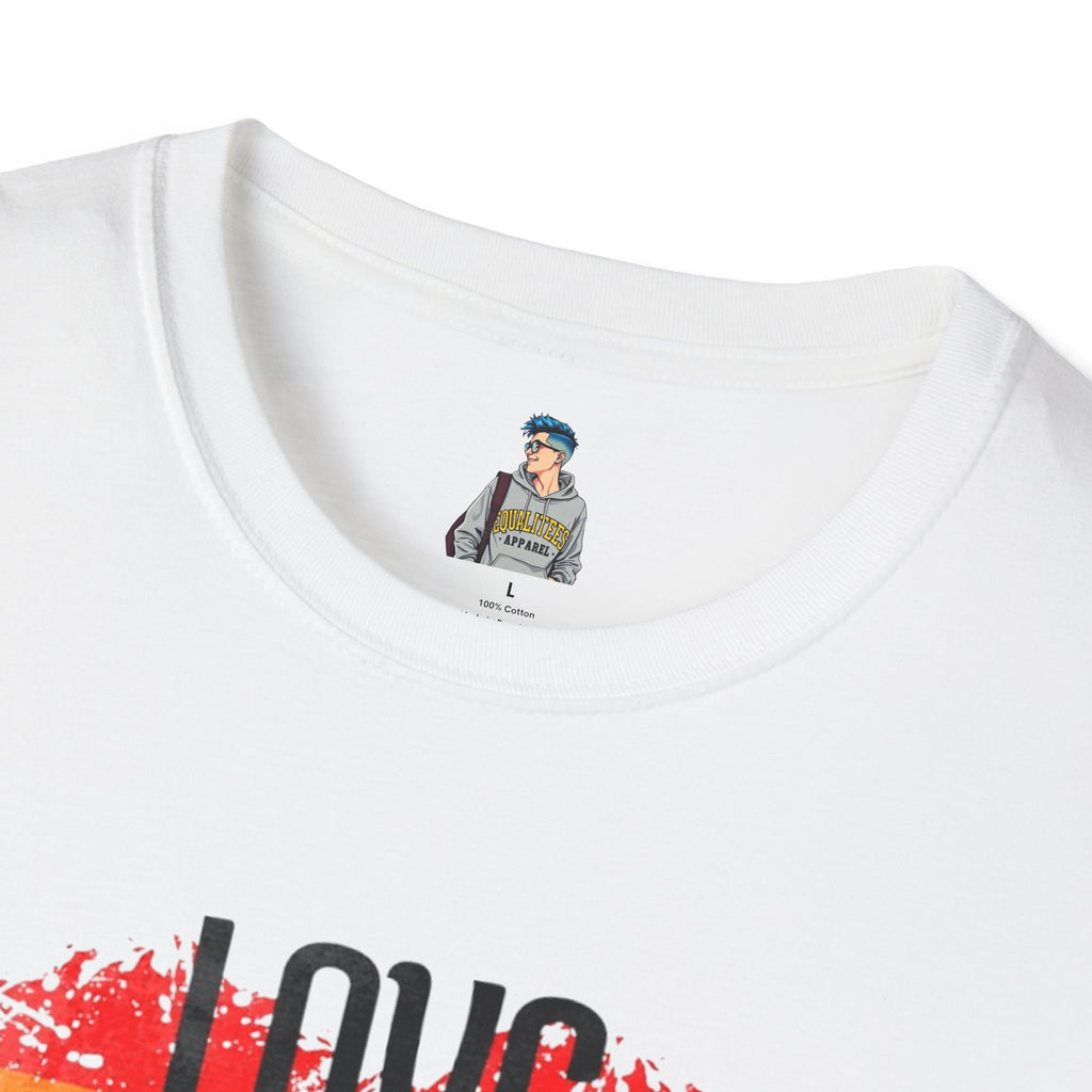 Pride Love Is Love Unisex Softstyle T-Shirt - EqualiTees.Me