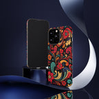 Floral Paisley Tough Case for iPhone — Vibrant Protective Phone Cover