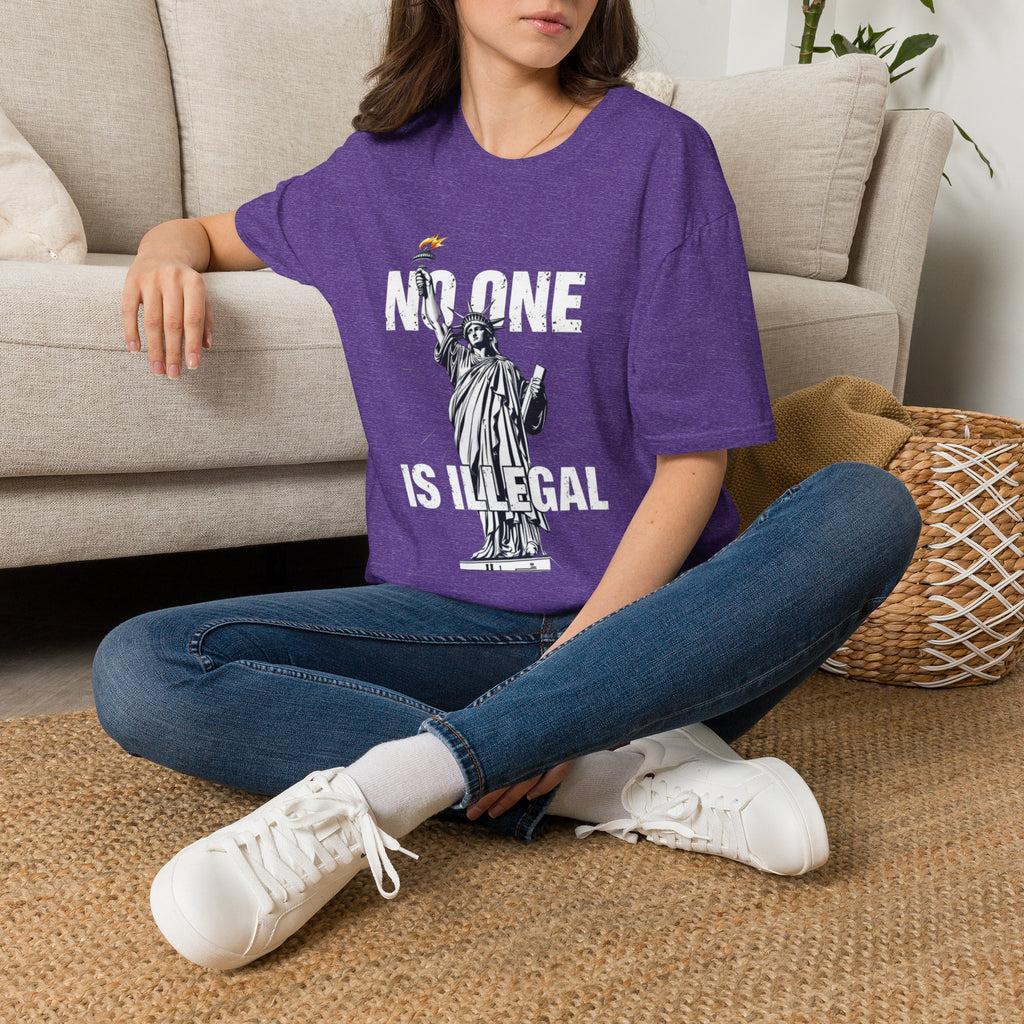 No One Is Illegal Graphic T-shirt