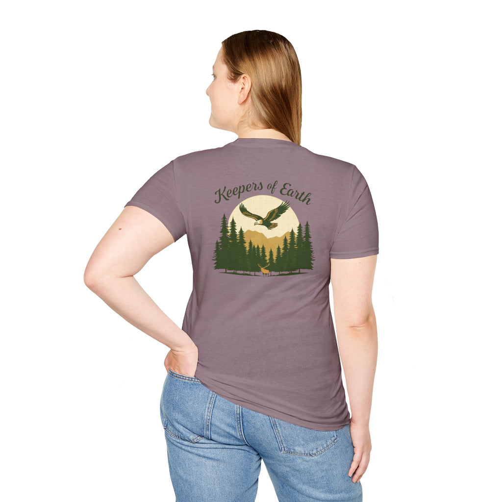 Keepers of the Earth Eagle and Elk T-shirt