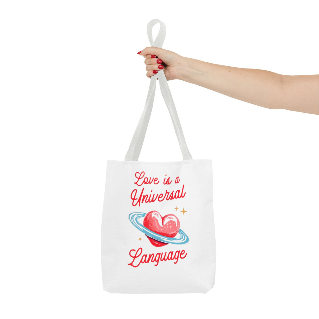 Love is a Universal Language Design - Tote Bag