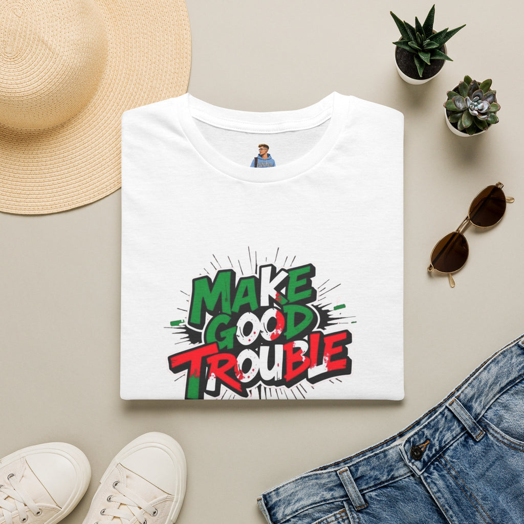 Make Good Trouble T-shirt  Fun Graphic Tee for Activists & Trendsetters