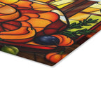 Stained Glass Thanksgiving Cutting Board - Perfect for Holiday Cooking