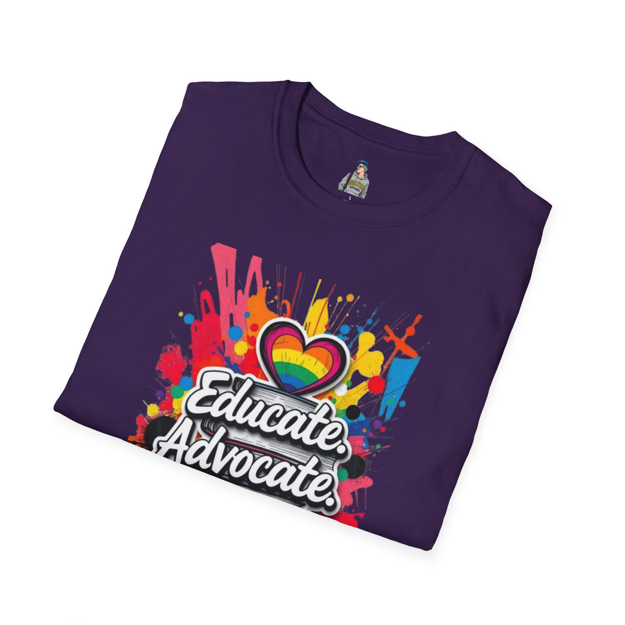 Educate Advocate Celebrate Unisex T-Shirt