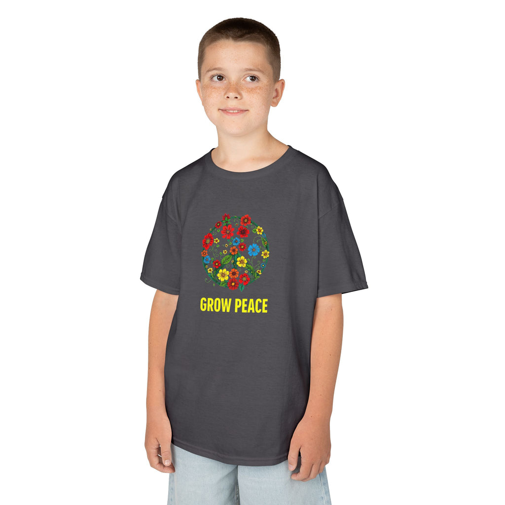 GROW PEACE Kids Heavy Cotton™ Tee